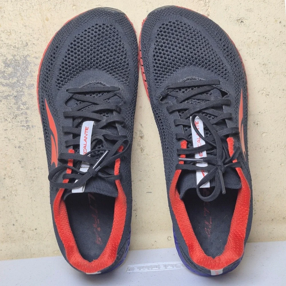 Altra Escalante Racer Mens 11 Black Red Training Running Shoes